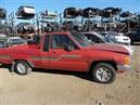 1987 Toyota Truck SR5 Red Extended Cab 2.4L AT 2WD #Z22879